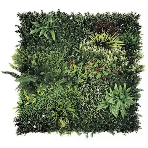 Expédié Aujourd&rsquo;hui Panneau décoratif Grazing feuillage synthétique – Vert – 1x1m – NORTENE