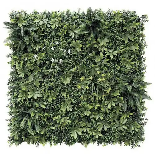 Commande En Gros Panneau décoratif Hellene feuillage synthétique - Vert - 1x1m - NORTENE