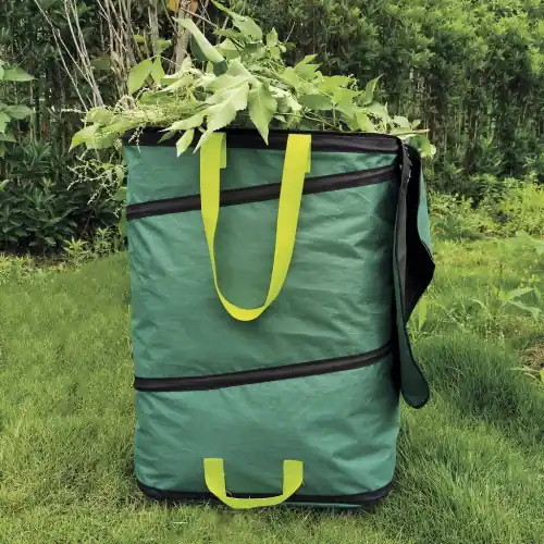 Vente Flash Sac Pop Up carré 175 L – 50 x 50 x 70 cm – Vert – NORTENE