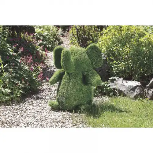 Statue de jardin éléphant en gazon synthétique - arrosage goutte à goutte - réservoir 26 L - NORTENE Meilleur Choix