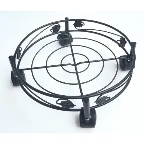 Support à roulettes "Flora Roll Art Deco"- 32 cm - NORTENE Nouveauté