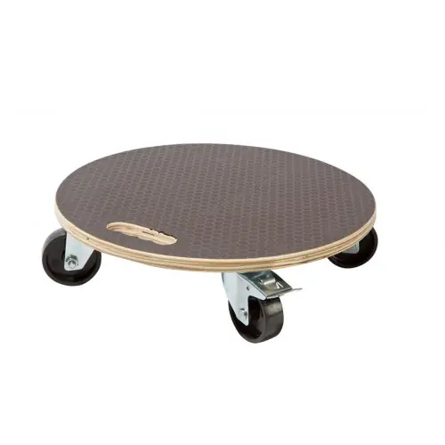 Certifié Support à roulettes "Flora Roll Strong" - 40 cm - bois très résistant - NORTENE