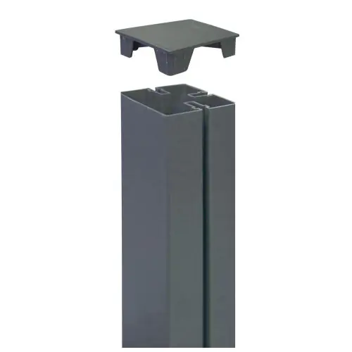 Retour Gratuit TAP ALUPOST - Lot de 2 bouchons pour ALUPOST - Anthracite - NORTENE