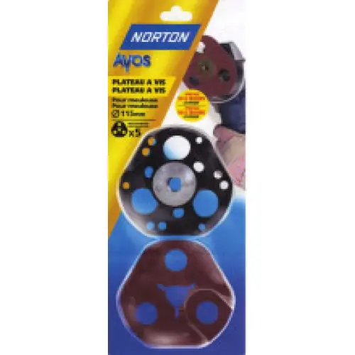 3 disques « AVOS » Ø 115 mm (grain 120) – NORTON Achat Immédiat
