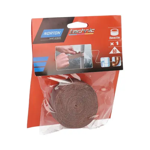 Abrasif rouleau bois 5000×50 grain 60 NORTON 1 pc – NORTON Vente Flash