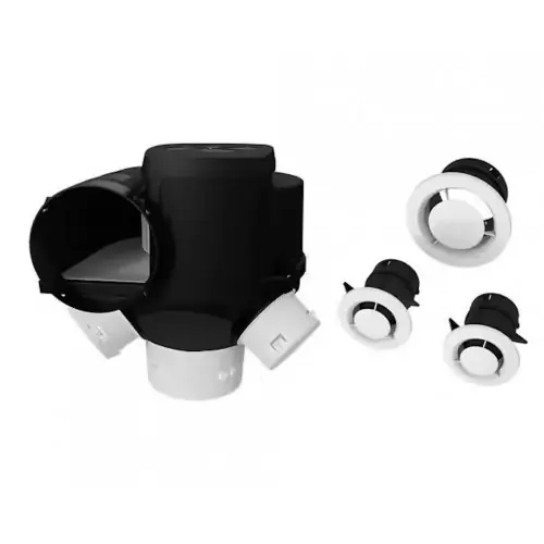 Must-Have Kit VMC simple flux autoréglable – OLYMPIC – Silencieuse – Pour maison jusqu’à 5 pièces – Fabrication française – Olympic