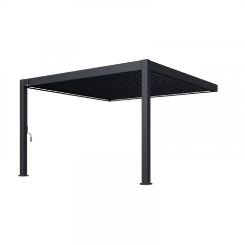 Marque Kit LED pour pergola bioclimatique adossée 3 x 6 m - éclairage RVB avec télécommande - Ombréa