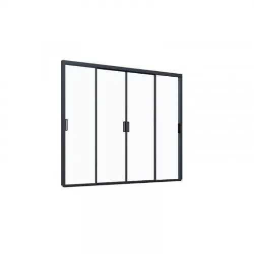 Paroi coulissante en verre 3 m - pour pergola bioclimatique - Ombréa Produit De Marque