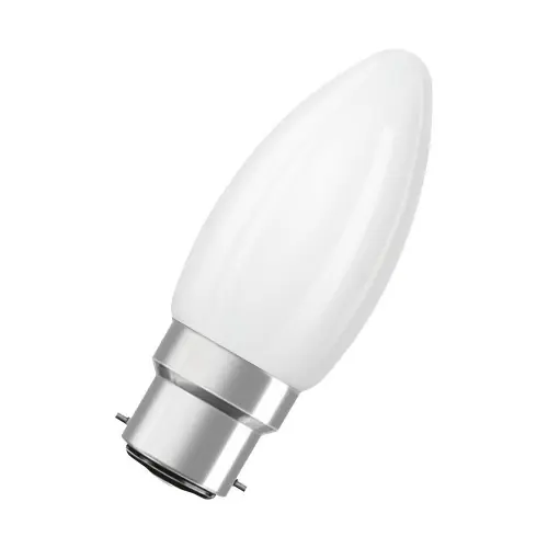 Ampoule led classique, flamme B22, 470lm , blanc chaud, dimmable, OSRAM – OSRAM Promotion
