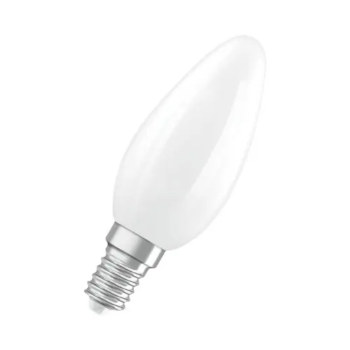 Certifié Ampoule led classique, flamme E14, 470lm , blanc chaud, dimmable, OSRAM - OSRAM