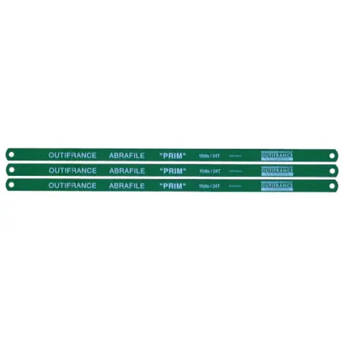 Vente Flash 10 lames de scie à métaux HSS (12 dents / pouce) – OUTIFRANCE