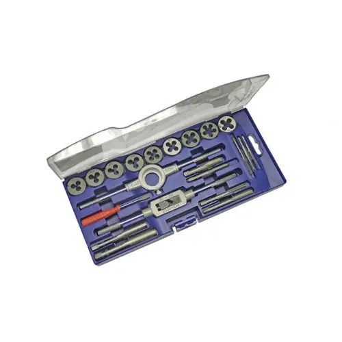 Dernier Modèle Coffret plastique de tarauds et filières 21 pièces – OUTIFRANCE