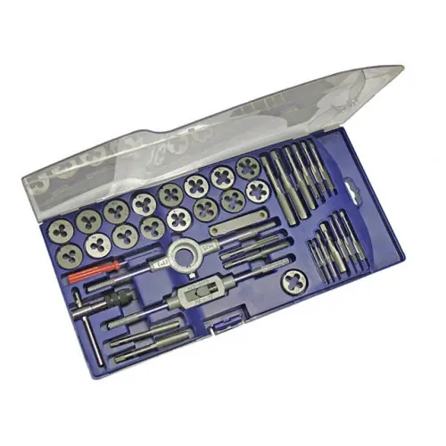 Usine Directe Coffret plastique de tarauds et filières 39 pièces – OUTIFRANCE