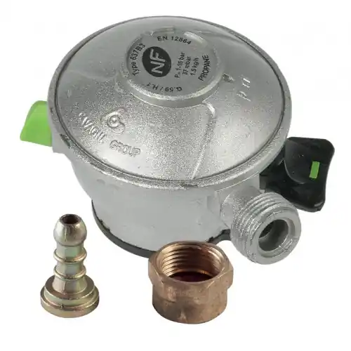Détendeur butane « Quick-on » Ø27 mm – OUTIFRANCE Super Prix