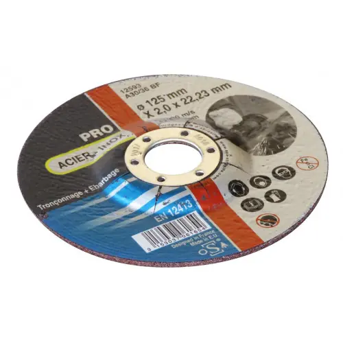 Offre Exclusive Disque duo - Alésage 22,2 mm 1 disque 125 mm 2,0 mm - OUTIFRANCE