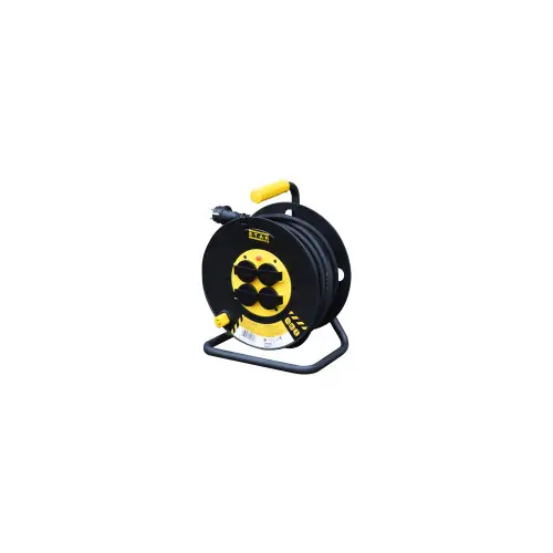 Offre Spéciale Enrouleurs electriques ip44 câble ho7 - f3g2.5mm2 40 m H07RN-F3G2.5mm2 9,9 kg - OUTIFRANCE