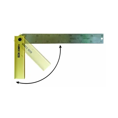 Equerre à onglet pliante 300 mm Nobex - OUTIFRANCE Solde