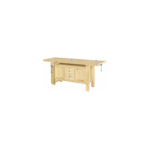 Etabli menuisier professionnel 2,00 m a caisson 2,00 m 0,50 m 0,85 m 96 kg - OUTIFRANCE Achat Immédiat