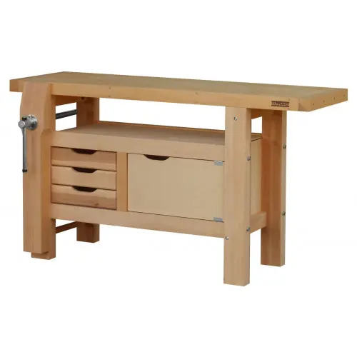 Etabli menuisier professionnel - H 0,85 m x l 0,50 m x L 1,50 m - OUTIFRANCE Acheter Direct