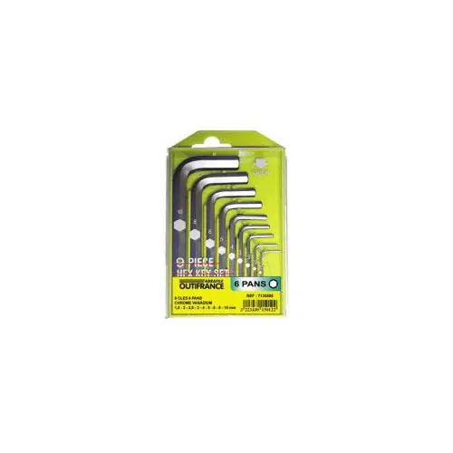 Vente Flash Jeu de clés 6 pans en coffret – OUTIFRANCE