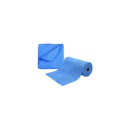 Lavettes microfibres Rouleau de 75 lavettes microfibres pré-découpées 30 x 30 cm - OUTIFRANCE Expédié Aujourd'hui