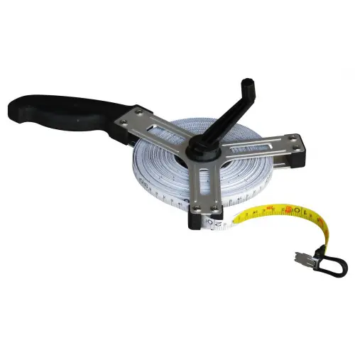 Mesure longue ruban fibre de verre - 13 mm 30 m - OUTIFRANCE Nouveauté