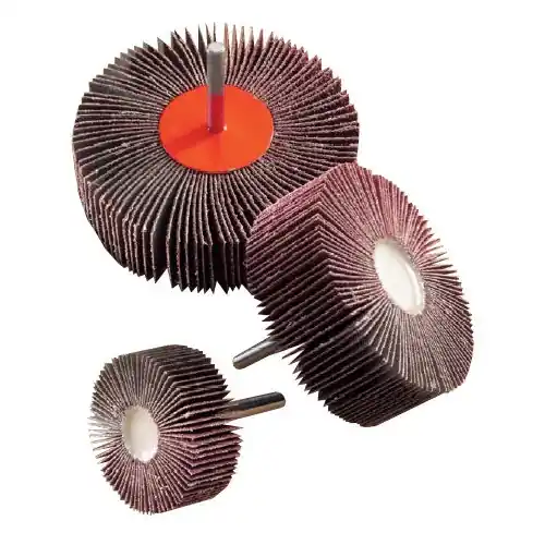 Roue de ponçage à lamelles Ø 60 mm (grain 40/6) – OUTIFRANCE Quantité Limitée