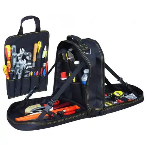 Sac a dos porte-outils a ouverture complète - OUTIFRANCE Dernière Chance