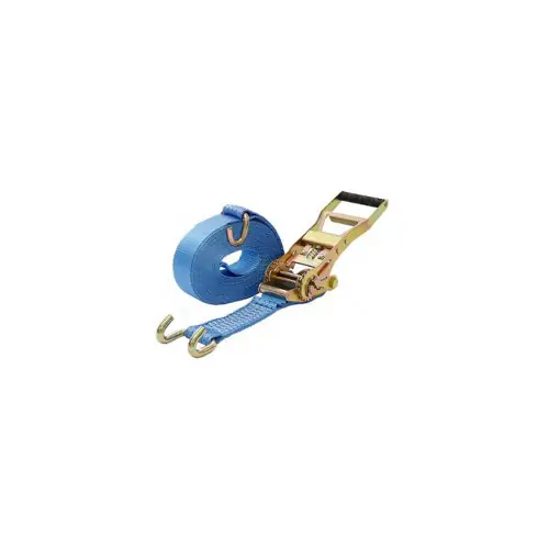Sangle d‘arrimage a cliquet inverse - 6000 kg 1 sangle à crochets ‘U‘ bord de rive 9 m x 50 mm 6000 kg - OUTIFRANCE Retour Gratuit