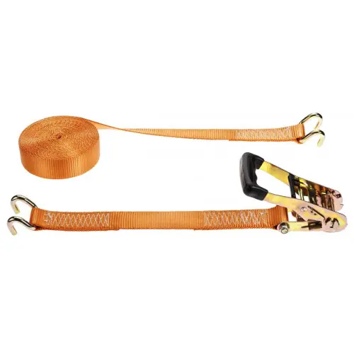 Sangle d‘arrimage à crochets bord de rive - 10m x 50mm - OUTIFRANCE Nouveauté