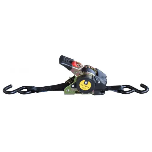 Remise Sangle d‘arrimage auto-rétractable - 3m x 25mm - OUTIFRANCE