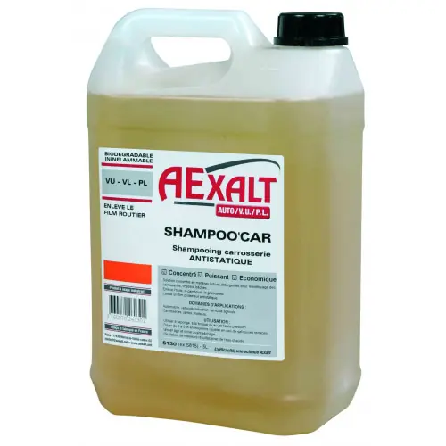 Offre Exclusive Shampooing carrosserie antistatique 5L - OUTIFRANCE