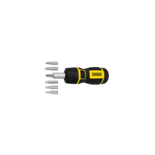 Tournevis boule porte-embouts a cliquet Tournevis boule + 6 embouts - OUTIFRANCE Meilleure Vente