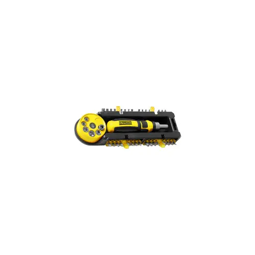 Achat Immédiat Tournevis porte-embouts a cliquet Tournevis en coffret 39 pièces - OUTIFRANCE