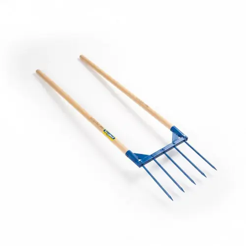 Aerogrif‘ 5 dents 2 manches 1,10 m, type Grelinette, outil de jardinage biologique - PERRIN Nouveauté