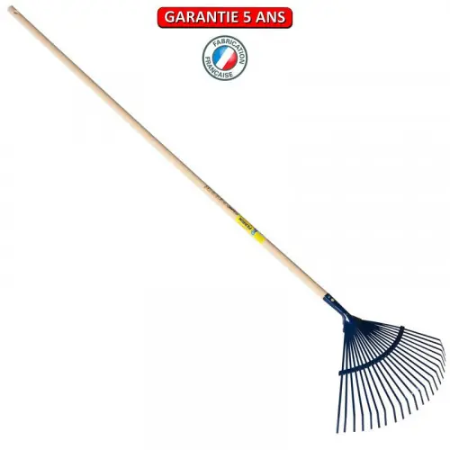 Balai à gazon dents plates emmanché - PERRIN Dernière Chance