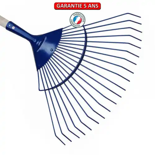 Balai à gazon dents rondes sans manche professionnel - PERRIN Offre Limitée