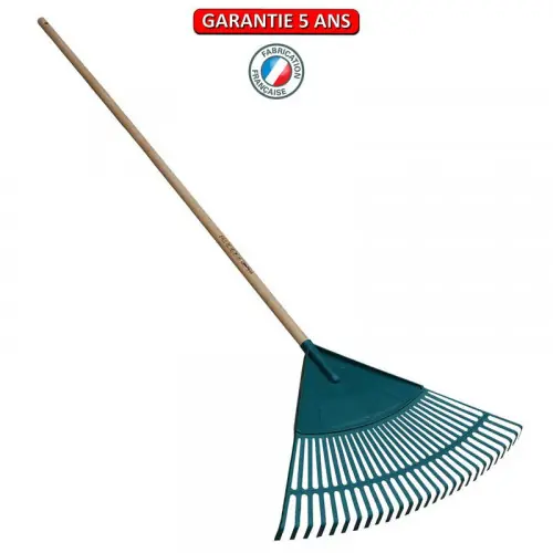Top Vente Balai à gazon polypro 61 cm manche 1,50 m, outil à main pour le jardin et le potager - PERRIN