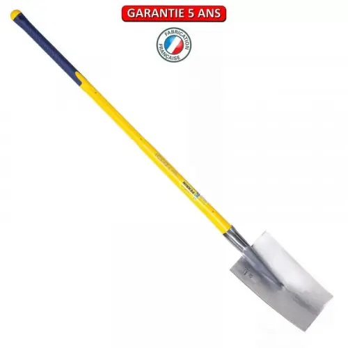 Bêche Senlis de 28 polie manche composite - PERRIN Vente Directe