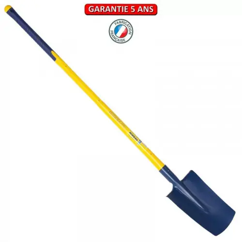 Dernière Chance Bêche standard de 28 manche composite tri-matière incassable,pour le jardin et le potager - PERRIN