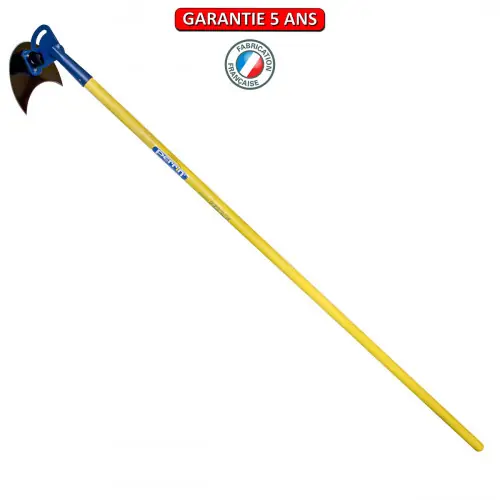 Bon Plan Bineuse 3 lames - manche composite tube 150 cm - outil de désherbage - PERRIN