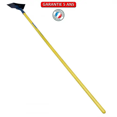Vente Flash Bineuse 5 lames - manche composite tube 150 cm - outil de désherbage - PERRIN