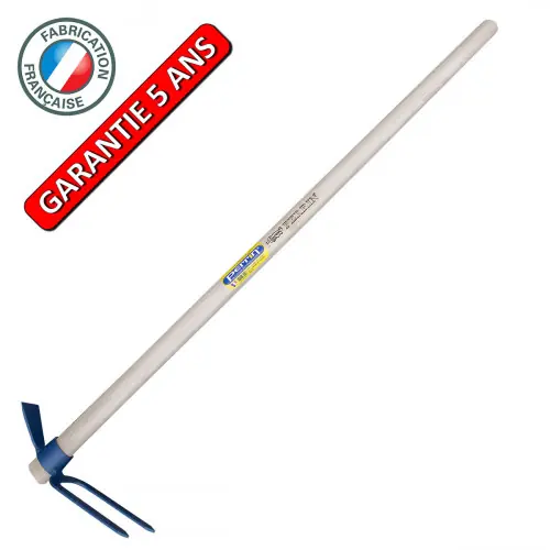 Prix Choc Croc corse œil ovale avec panne - manche 130 cm - outil de jardin - PERRIN