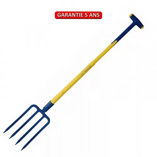 Expédié Aujourd'hui Fourche a becher a douille - manche trigrip bt 90 - 4 dents triangulaire - PERRIN