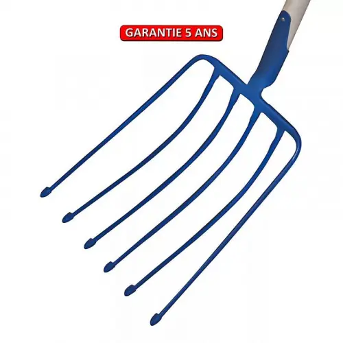 Fourche a douille a betteraves 6 dentes - sans manche - PERRIN Réduction