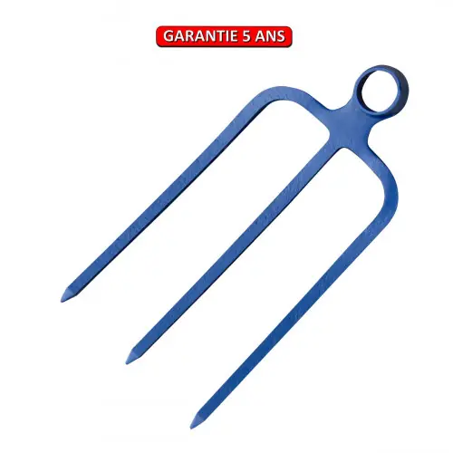 Achetez Aujourd'hui Fourche à fumier à douille - manche 135 courbe - 32x24 cm - PERRIN