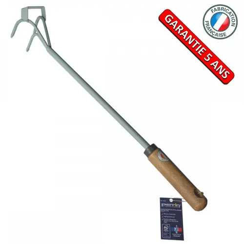 Dernier Modèle Griffe piocheuse manche extra-long bois PEFC - outil de jardin - PERRIN