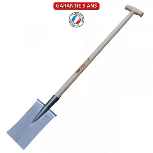 Jusqu'à Épuisement Des Stocks Louchet Nord 28 cm manche en T- 0,95 - rebords montés - PERRIN