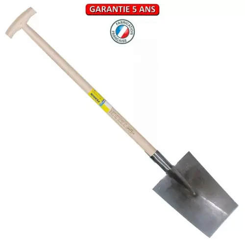 Louchet Senlis de 26 cm - emmanché béquille fraisée 95 cm - PERRIN Remise