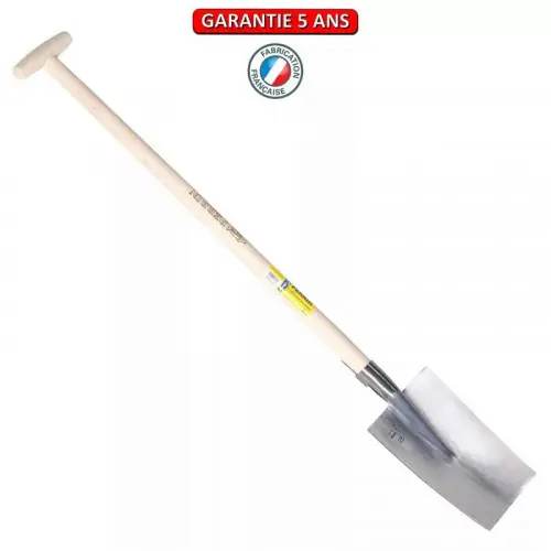 Vente Directe Louchet Senlis de 26 cm - emmanché béquille tournée 91 cm - PERRIN